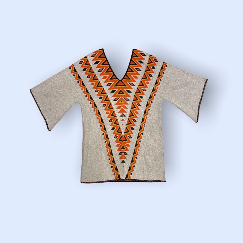 Eternal Sunshine | Groovy V-neck Sweater Mini Dress